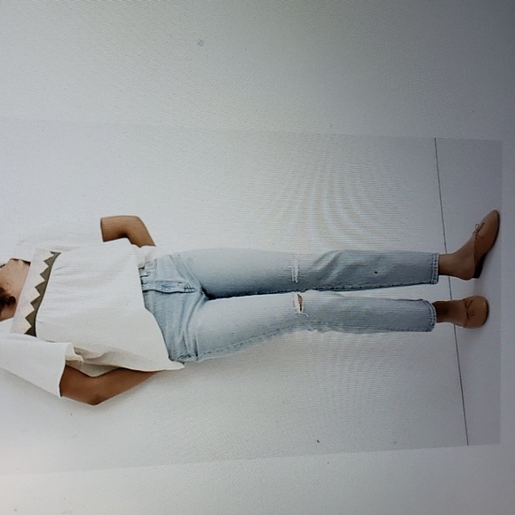 NEW MADEWELL The High-Rise Slim Crop Boy Jean - Picture 10 of 11